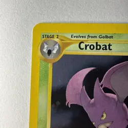 Pokemon TCG Crobat Neo Revelation 4/64 Holo Rare - swirl - Great Condition - Image 5