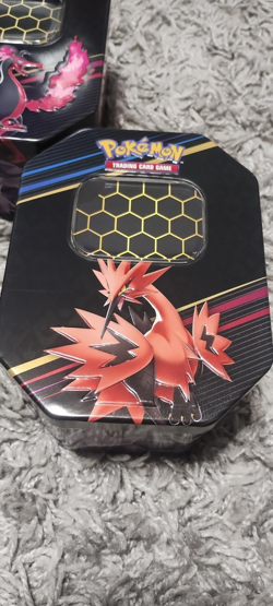 Pokemon TCG Crown Zenith EMPTY Tin Set of Three - Moltres - Zapdos - Articuno - Image 3