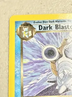 Pokemon TCG Dark Blastoise 20/82 Rare Non-Holo Light Play - Image 2