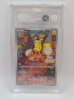2023 Pokemon SV Black Star Promos JP Detective Pikachu #098/SV-P TAG 10 - Image 1