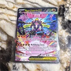 Pokemon Mega Zygarde GX 120/088 Full Art Holo Dragon GX 310 HP 200 Attack - Image 1