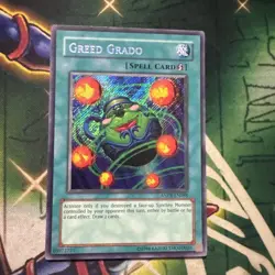 Yugioh! Greed Grado ANPR-EN088 Secret Rare Unlimited NM - Image 1