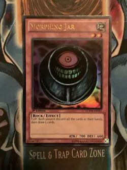 Yugioh Morphing Jar LCYW-EN121 Ultra Rare 1st Edition NM/M - Image 1