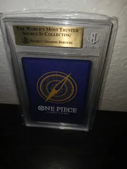 One Piece Monkey D Luffy Manga OP11-118 Beckett 9.5 English Edition - Image 3