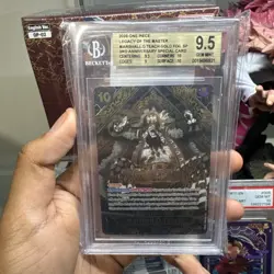 One Piece TCG: Marshall.D.Teach OP09-093 SP Gold Legacy Of The Master OP12 NM - Image 2