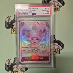 PSA 10 Tony Tony.Chopper Alt SR OP08-007 Parallel Japanese ONE PIECE Two Legends - Image 1