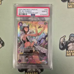Ms. All Sunday (SP) - One Piece Wings of the Captain (OP04-064) PSA 10 - Image 1