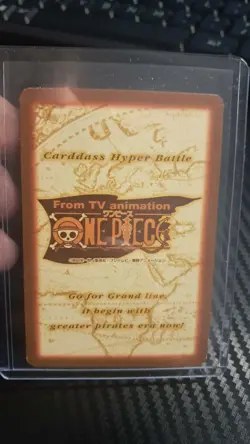 BANDAI One Piece Hyper Battle S65 LUFFY SCARCE EARLY CARD - Image 2