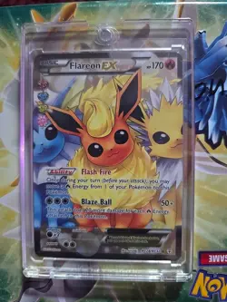 Pokemon Flareon EX Full Art Ultra Rare Holo Card Generations RC28/RC32 - Image 1