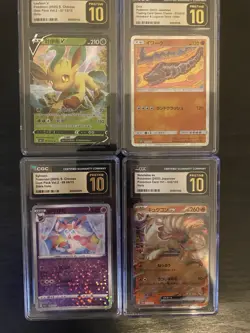 13 Slabs - Pokemon- TCG Trading Cards - CGC Graded - Image 2