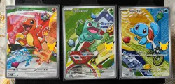 Pokemon First Partner Illustration box ALL PROMOS (9 cards) - Image 3