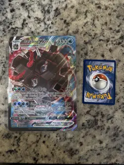 OVERSIZED JUMBO Pokemon Card Blastoise VMAX SWSH103 Promo Lightly Played - Image 1