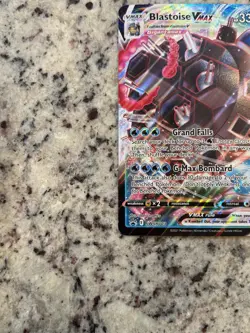 OVERSIZED JUMBO Pokemon Card Blastoise VMAX SWSH103 Promo Lightly Played - Image 3