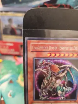 Yu-Gi-Oh! TCG Chaos Emperor Dragon Envoy of The End IOC-000 Secret Rare Card NM - Image 2