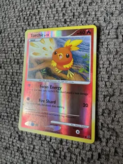 2009 Pokemon Platinum 99/127 Torchic Reverse Holo NM Rare Card Vintage fresh tcg - Image 2