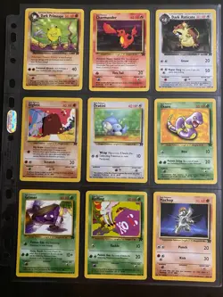 Team Rocket Set Pokemon Cards Collection Bundle Vintage WOTC 1999 - Image 1