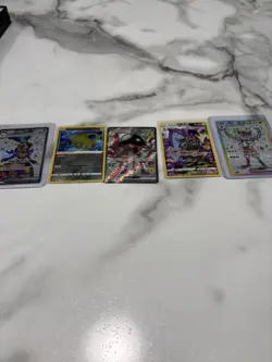 Pokemon 5 Card Lot W/ Japanese And English Cards. - Image 1