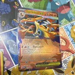Pokemon TCG Charizard Family Lot Mega Charizard Y EX, X EX, Holo, 5 Cards - Image 1