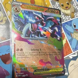 Pokemon TCG Charizard Family Lot Mega Charizard Y EX, X EX, Holo, 5 Cards - Image 2