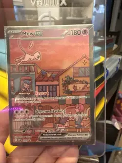 Mew ex 053 Sv: Scarlet & Violet Promo Cards Holo Sealed - Image 1