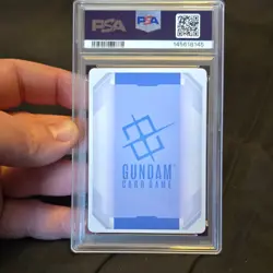 Gundam RX-78-2 (Foil) Gundam Card Game Unit Edition Beta #001 PSA 10 - Image 2