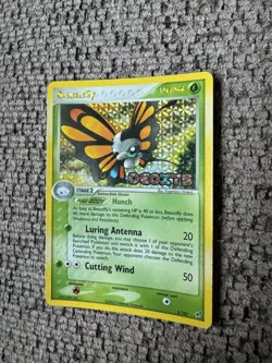 2005 Pokemon EX Deoxys 2/107 Beautifly Reverse Holo NM Rare Vintage Card STAMPED - Image 2
