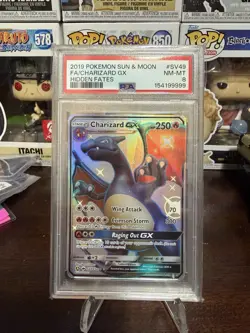Charizard GX Hidden Fates Holo Full Art Ultra Rare Card SV49/SV94 - Image 1