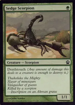 Theros #177 Sedge Scorpion - Image 1