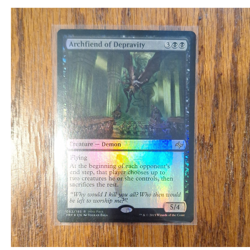 Archfiend of Depravity Fate Reforged Foil Rare Black Creature 5/4 062/185 - Image 1