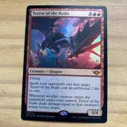 NM - Terror of the Peaks - Outlaws of Thunder Junction - 149 - Foil - Image 1