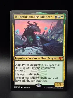 Witherbloom, the Balancer Secrets of Strixhaven Regular Mythic Elder Dragon - Image 1