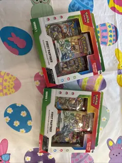 Pokemon TCG First Partner Illustration Collection (Series 1) Booster Pack Sealed - Image 1