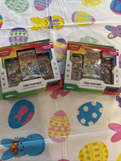 Pokemon TCG First Partner Illustration Collection (Series 1) Booster Pack Sealed - Image 2