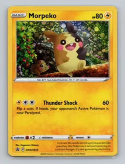 Morpeko #SWSH012 Promo Pokemon TCG Miscellaneous Cards & Products - Image 1