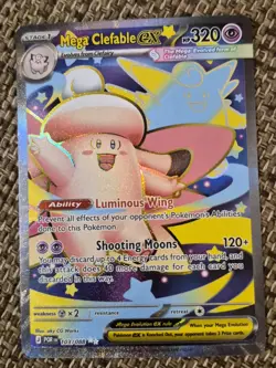 Pokemon TCG Mega Clefable ex 103/088 Ultra Rare Perfect Order Pokemon Card - NM - Image 1