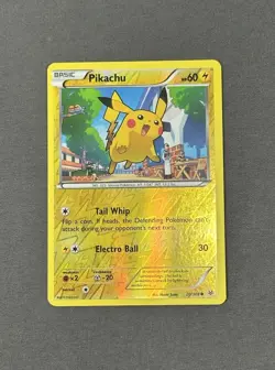 Pikachu Reverse Holo - 2015 Pokemon XY Roaring Skies 20/108 LP - Image 2