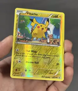 Pikachu Reverse Holo - 2015 Pokemon XY Roaring Skies 20/108 LP - Image 4