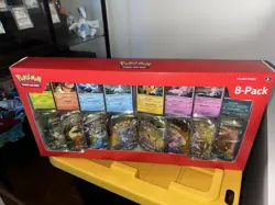 2025 Pokemon Prismatic Evolutions Mini Tins 8-Pack (Costco Exclusive) - Image 1