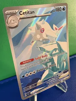 Pokemon TCG Cetitan 201/191 Surging Sparks Illustration Rare - Near Mint - Image 2