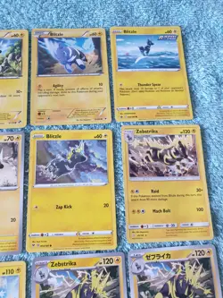 BLITZLE & ZEBSTRIKA BUNDLE OF POKEMON CARDS - Image 3