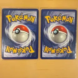 (2) Pokemon Base Set Shadowless 1st Edition Lass & Full Heal Trainer - Image 2