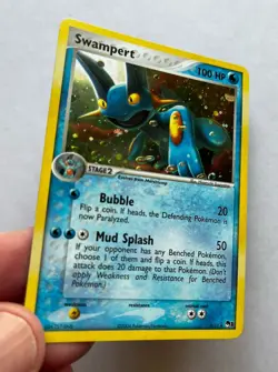 Pokemon TCG SWAMPERT 5/17 Holo Rare (2004). POP Series 1. NM/M . Free Shipping - Image 3