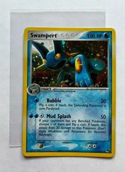 Pokemon TCG SWAMPERT 5/17 Holo Rare (2004). POP Series 1. NM/M . Free Shipping - Image 4