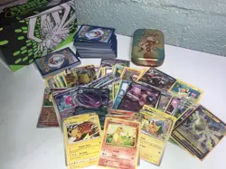 Pokemon Lot! V, Vmax, Exs, Full Art Unopened EnergyPack, Tin, &Storage Box - Image 1