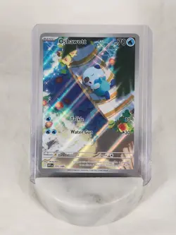 Pokemon Oshawott Illustration Rare Full Art Holo 105/086 SV: White Flare NM - Image 1