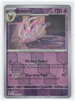#22 2024 Shrouded Fable = Sylveon Reverse Holo - Image 1