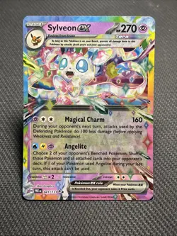Pokemon TCG Sylveon EX #041/131 Double Rare SV: Prismatic Evolutions - Image 1