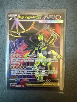 Mega Zygarde ex 104/088 - Full Art Ultra Rare - Pokemon TCG: Perfect Order - NM - Image 1