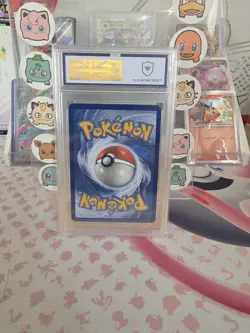 Pokemon TCG Cynthia & Caitlin Tag Team Cosmic Eclipse Full Art 228/236 MGC 10 - Image 2