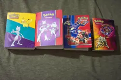Lot Of Four Mini Pokemon Portfolio Binders EMPTY - Image 1